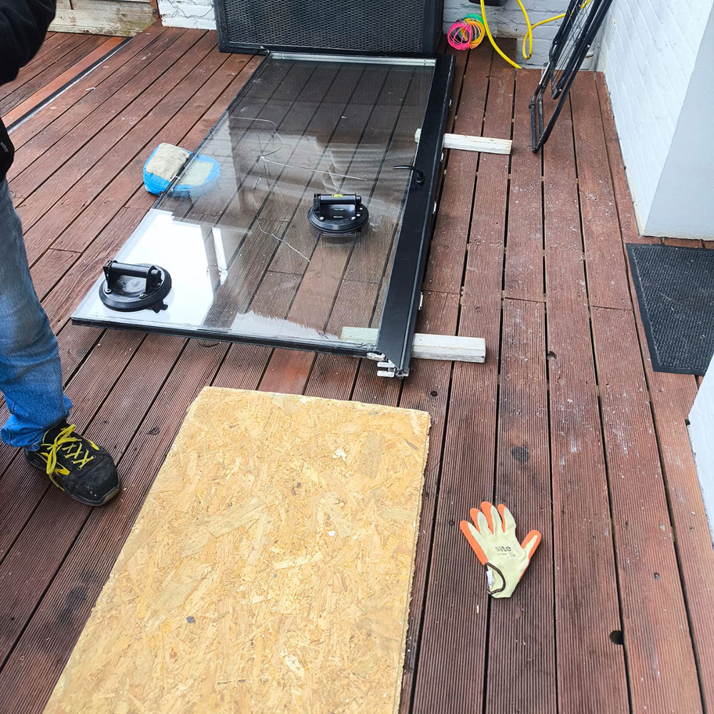 Réparation vitrage porte fenêtre Lille